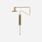 Wall lamp, HDSwing, Brass