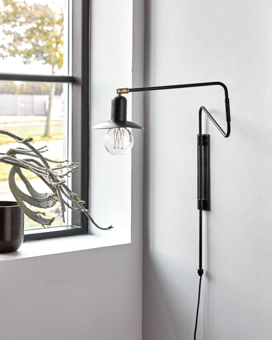 Wall lamp, HDSwing, Black