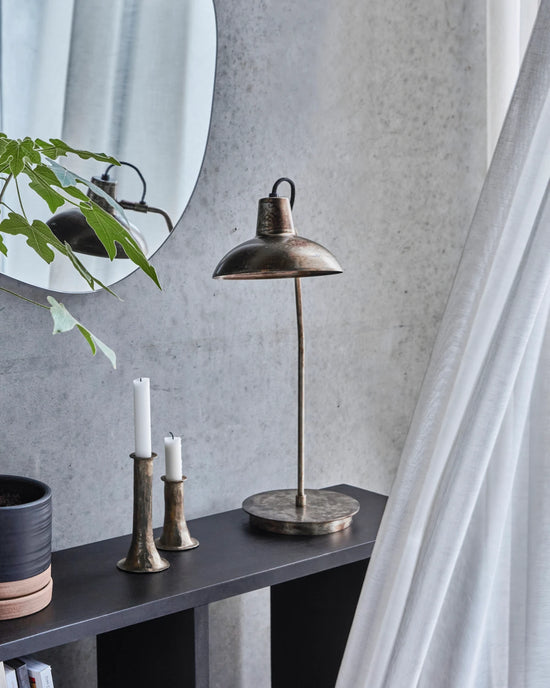 Table lamp, HDDesk, Antique brown