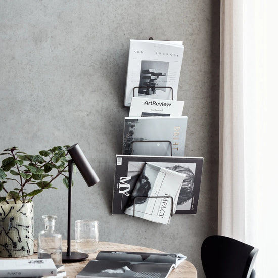 Magasinholder, HDMag, Antik brun