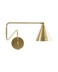 Wall lamp, HDGame, Brass