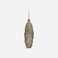 Lampe, HDMesh, Antikes Champagner-Silber-Finish