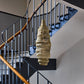 Lampe, HDMesh, Antikes Champagner-Silber-Finish