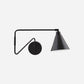 Wall lamp, HDGame, Black