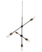 Lampe, Molecular, Schwarz/Messing