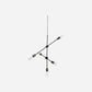 Lamp, HDMolecular, Black, Brass