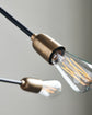 Lamp, HDMolecular, Black, Brass