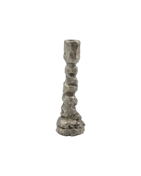 Candle stand, HDRaku, Antique silver