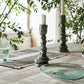 Candle stand, HDRaku, Antique silver