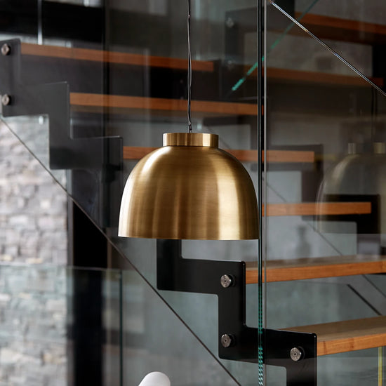 Lampe, Bowl, Messing