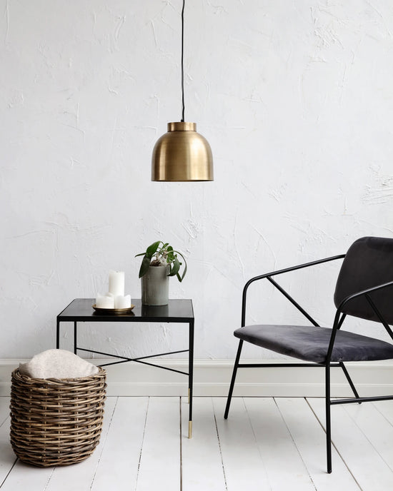 Lamp, HDBowl, Brass