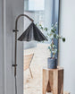 Wall lamp, HDFlola, Antique brown