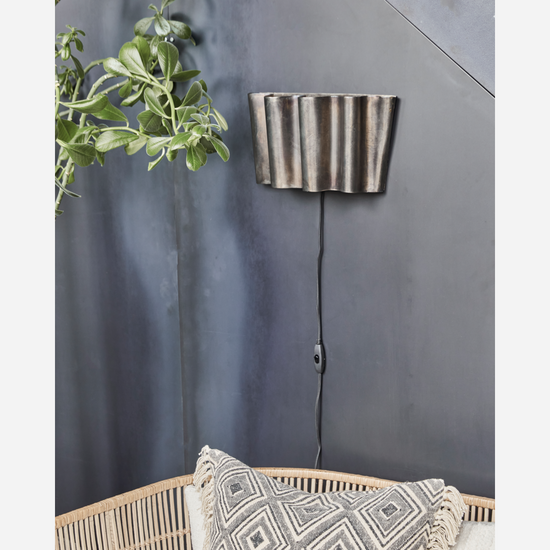 Wall lamp, HDFlola, Antique brown