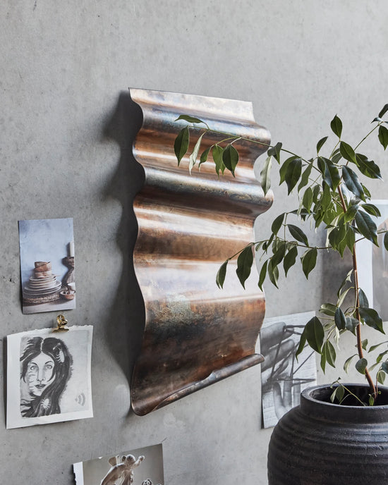 Wall art, HDFaha, Antik brun