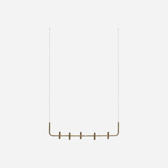 Candle holder, HDMaxi, Antique brass finish
