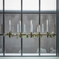 Kerzenständer, HDMaxi, Antikes Messing-Finish
