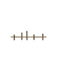 Candle holder, HDMaxi80, Antique brass finish