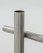 Candle holder, HDMaxi80, Antique silver finish