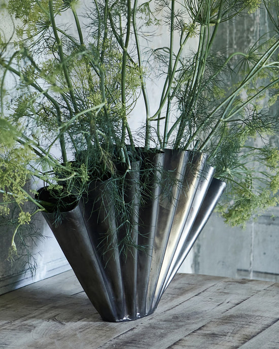 Vase, Flood, Antikes braun