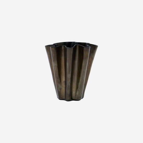 Vase, HDFlood, Antique brown