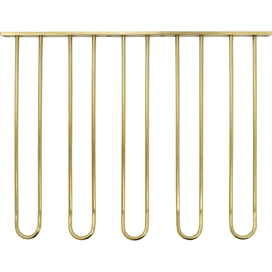 Glass rack, HDStilio, Antique gold finish