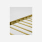 Glass rack, HDStilio, Antik guldfinish