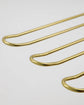 Wine Glass Shelf, HDStilio, Antique gold finish