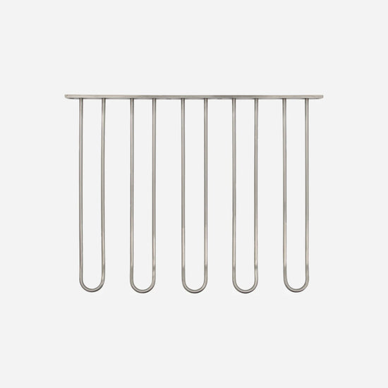 Glass rack, HDStilio, Antik sølvfinish