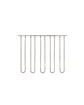 Wine Glass Shelf, HDStilio, Antique silver finish