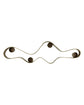 Candle holder, HDFlood, Antique brown