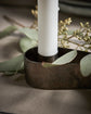 Candle holder, HDFlood, Antique brown