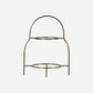 Plate stand, HDSana, Antique brass finish