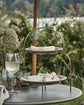 Plate stand, HDSana, Antique brass finish