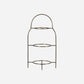 Plate stand, HDSana, Antique brass finish