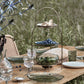 Plate stand, HDSana, Antique brass finish