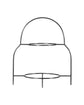 Plate stand, HDSana, Silver finish