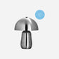 Table lamp, HDRoomie, Brushed silver finish