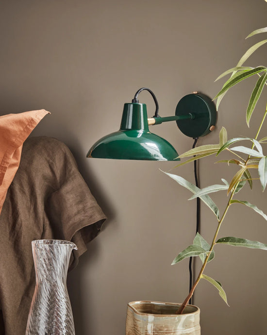 Wall lamp, HDDesk, Green