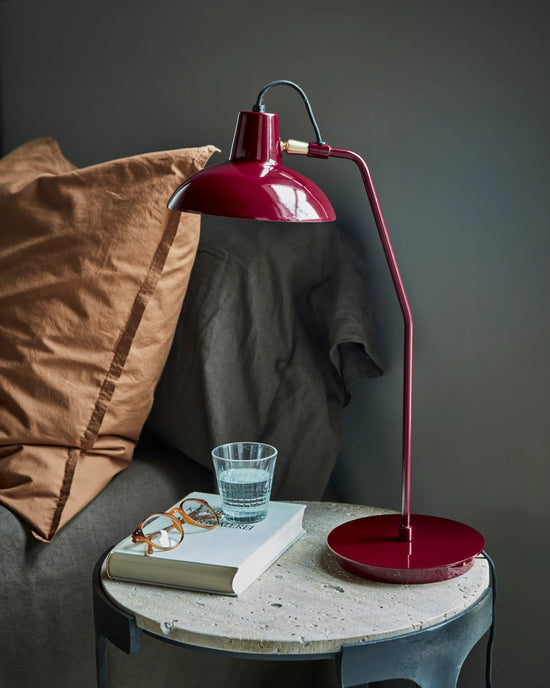 Table lamp, HDDesk, Red