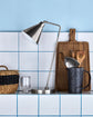 Table lamp, HDGame, Brushed silver finish