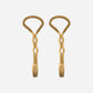 Hooks, HDYra, Brass finish