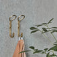 Hooks, HDYra, Brass finish
