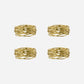 Napkin rings, HDRing, Golden