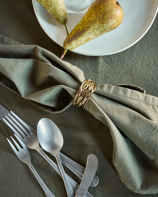 Napkin rings, HDRing, Golden