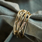 Napkin rings, HDRing, Golden