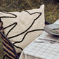 Cushion cover, HDFly, Black;Off-white
