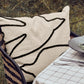 Cushion cover, HDFly, Black, Off-white