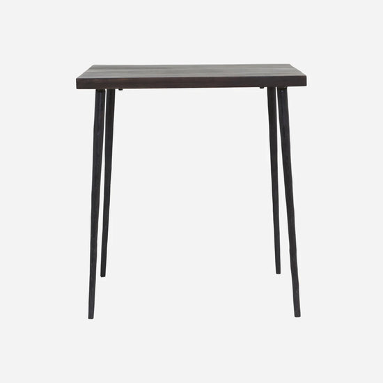 Cafe table, HDSlated, Black stain