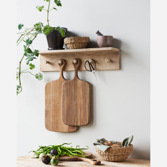 Coat rack, HDSate, Natural
