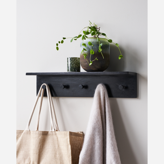 Coat rack, HDSate, Black
